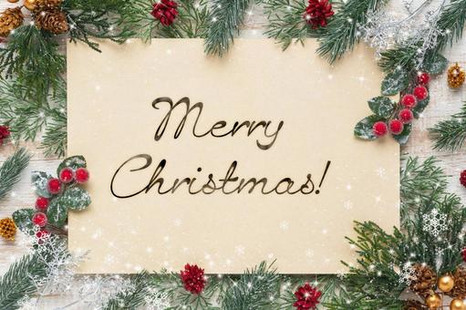 メリークリスマスの文字入りのXmas背景 クリスマス,メリークリスマス,merrychristmasの写真素材