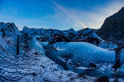 氷河の壮大な景観 氷河の壮大な景観 スヴィーナ氷河,氷河,アイスランドの写真素材