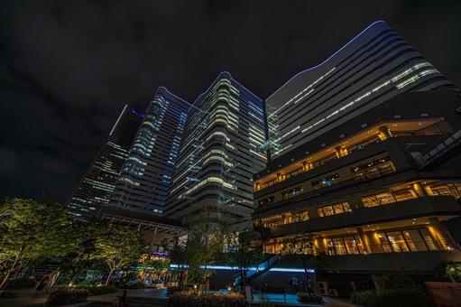 都市夜景 都市夜景,夜景,夜の写真素材