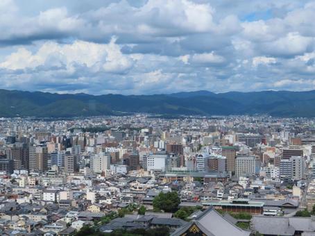 京都の街並み 京都の街並みの写真