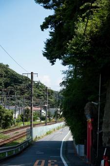 Photo, kamakura, ogigaya, residential area, 