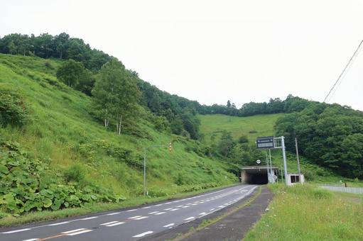 Photo, tunnel, pit mouth, mountain, 