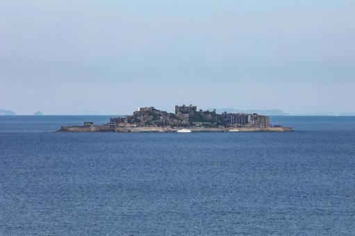 軍艦島（端島） 軍艦島,端島,長崎の写真素材