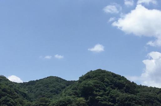 山と空と雲 山と空と雲の写真