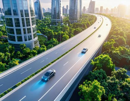 次世代モビリティ社会の写真