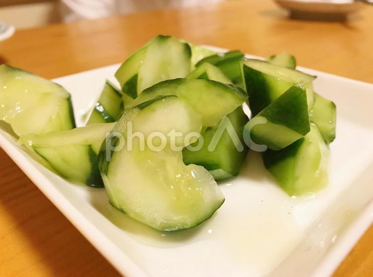 きゅうりのたたき 料理,食事,きゅうりのたたきの写真素材