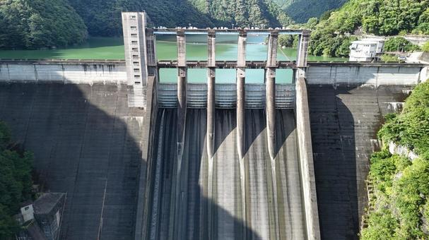 だむ002 だむ002 ダム,森林,ダム湖の写真素材