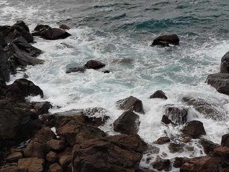 荒波 荒波 波,海,海岸の写真素材