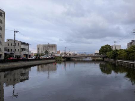 江ノ口川(昭和橋付近) 江ノ口川(昭和橋付近)の写真