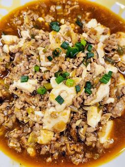 麻婆接写 麻婆豆腐,本格中華,中華料理の写真素材