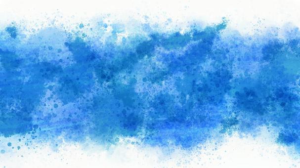 Blue watercolor brush marks, background materials, textures Blue watercolor brush marks, background materials, textures