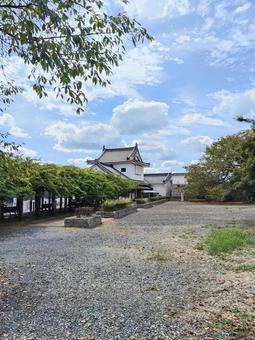 夏の津山城 夏の津山城 津山城,津山,岡山の写真素材