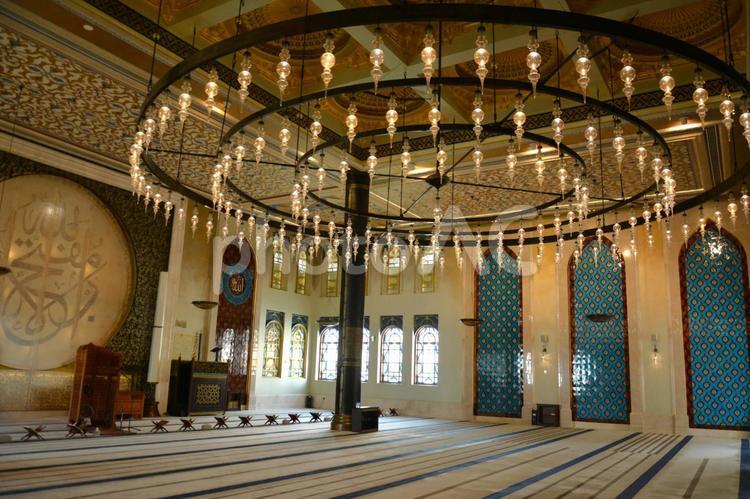 ドーハ・カタラモスクのインテリア ドーハ・カタラモスクのインテリア インテリア,内装,内観の写真素材