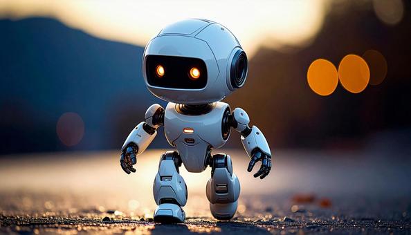 二足歩行のロボット 二足歩行のロボットの写真