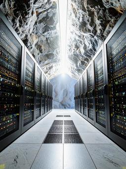 洞窟サーバールーム 洞窟サーバールームの写真