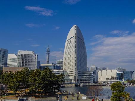 【神奈川県】横浜・みなとみらい 【神奈川県】横浜・みなとみらい ホテル,みなとみらい,ヨコハマグランドインターコンチの写真素材