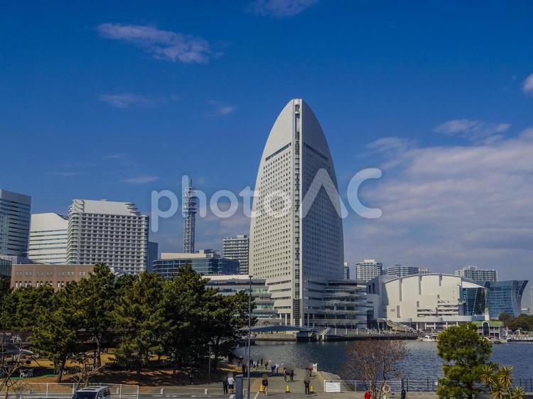 【神奈川県】横浜・みなとみらい ホテル,みなとみらい,ヨコハマグランドインターコンチの写真素材
