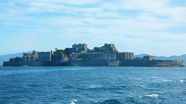 長崎 軍艦島3 長崎 軍艦島3 軍艦島,長崎,端島の写真素材