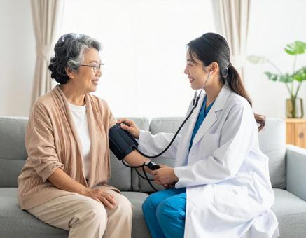 在宅医療　訪問看護の写真