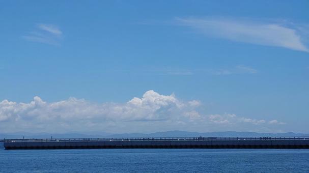 夏の空 夏の空の写真