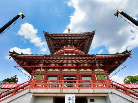 成田山新勝寺 平和の大塔 成田山新勝寺 平和の大塔 成田山,新勝寺,平和の大塔の写真素材