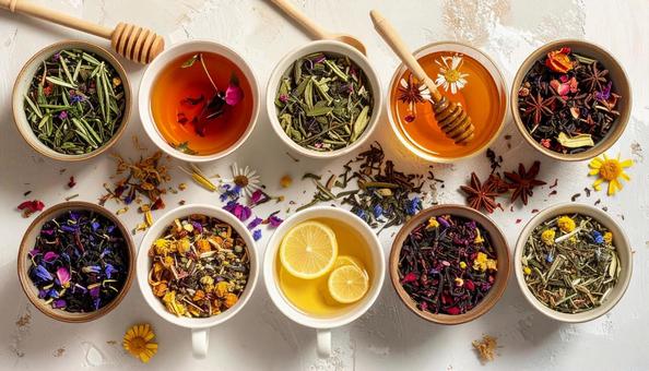 きれいになるハーブティーの写真