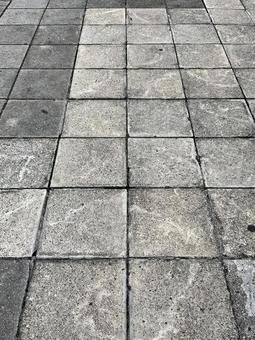 コンクリートの道 コンクリートの道の写真
