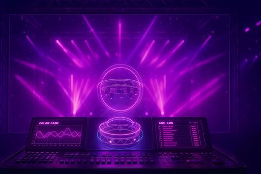 舞台照明コントロールの写真