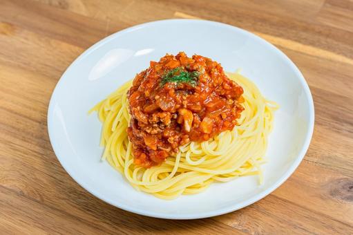 ミートソースパスタ ミートソースパスタ ボロネーゼ,ミートソースパスタ,スパゲッティの写真素材