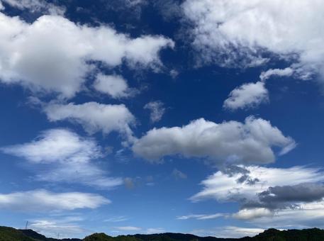 山と雲 山と雲の写真