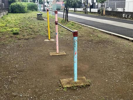 鉄棒 鉄棒 鉄棒,てつぼう,公園の写真素材