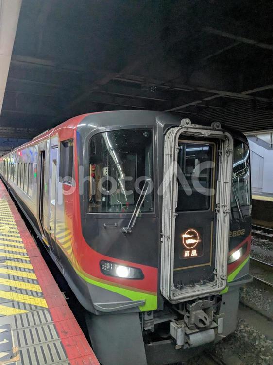 特急　南風（縦） 南風,特急,電車の写真素材