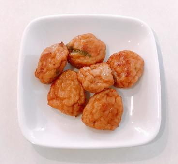 ひとくち揚げ ひとくち揚げ ひとくち揚げ,薩摩揚げ,さつま揚げの写真素材