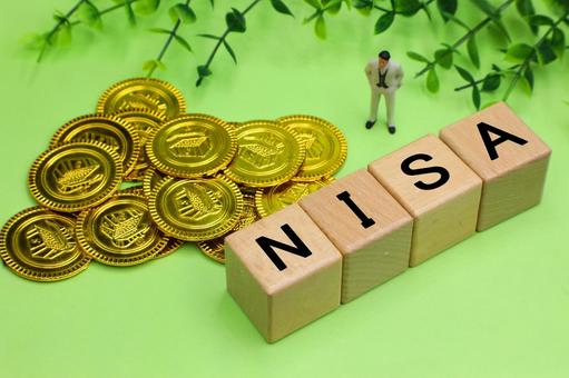 NISAのイメージ nisa,旧nisa,新nisaの写真素材
