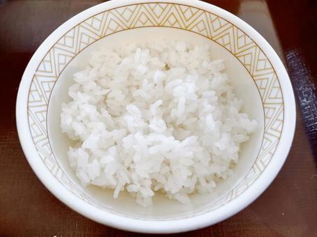Photo, meter, white rice, rice, 