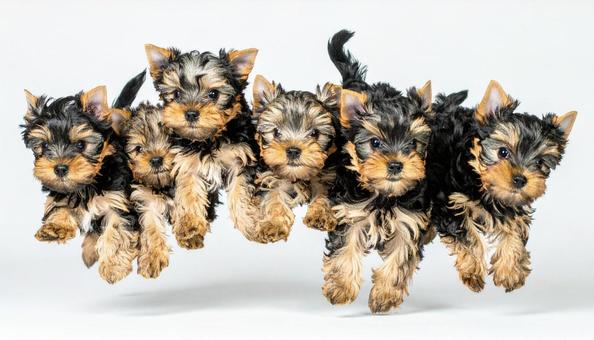 犬の大群 犬の大群の写真