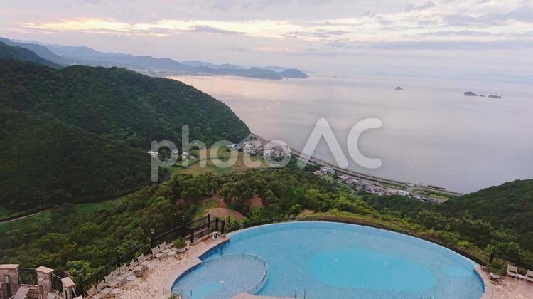 風景 海,プール,景観の写真素材