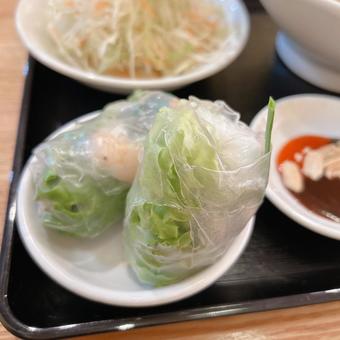 生春巻き 生春巻き 生春巻き,ベトナム料理,サラダの写真素材