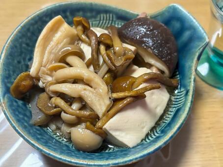 きのこ鍋 きのこ鍋,キノコ,しめじの写真素材