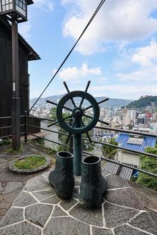 龍馬のぶーつ像 龍馬のぶーつ像 龍馬のブーツ,銅像,亀山社中の写真素材