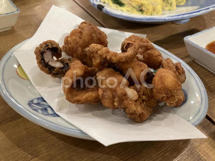タコの唐揚げ タコ,唐揚げ,食べ物の写真素材