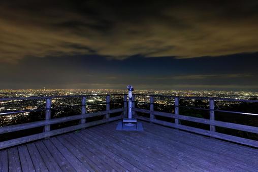 大阪の夜景 夜景,大阪,夜の写真素材