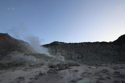 硫黄山 硫黄山の写真