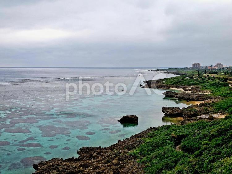 宮古島の海 沖縄,okinawa,japanの写真素材