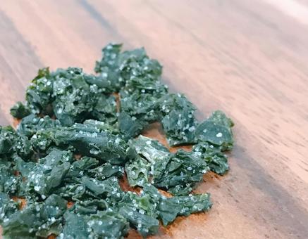 Photo, salt seaweed, dried salted wakame seaweed, mineral, 