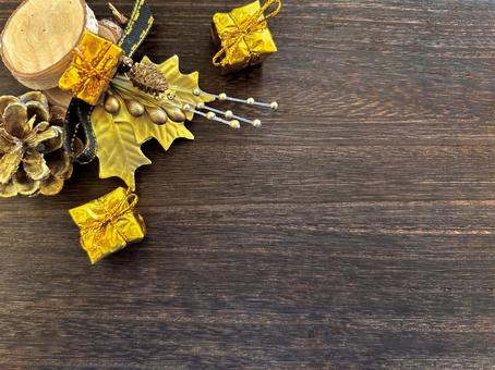 クリスマス 木目背景 1 クリスマス,背景,壁紙の写真素材