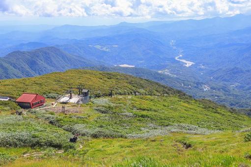 月山のリフト 月山のリフト 月山,リフト,日本百名山の写真素材