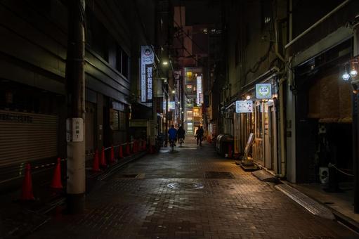 浅草の路地裏 浅草の路地裏の写真