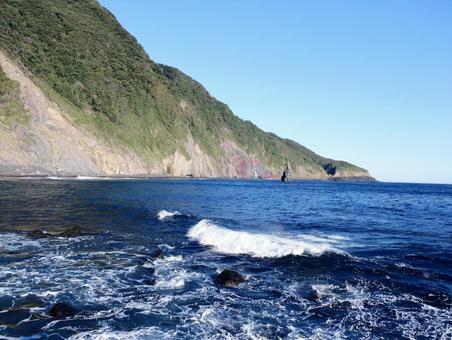 岸壁と海 岸壁と海 海,波,岸壁の写真素材