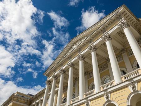 ロシア美術館 ロシア美術館,美術館,サンクトペテルブルクの写真素材